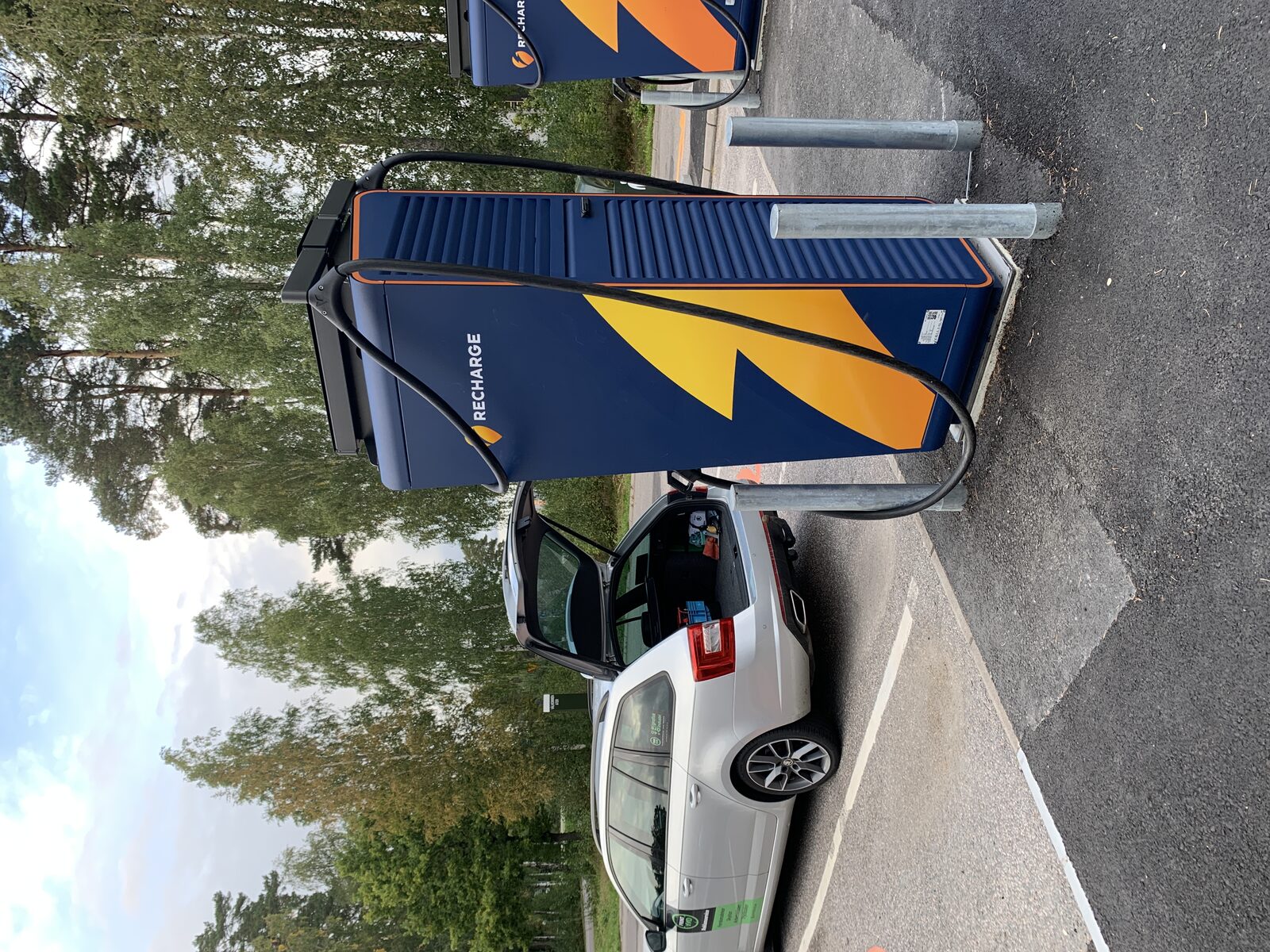 Dekor på laddstation, Recharge, Skaraborg