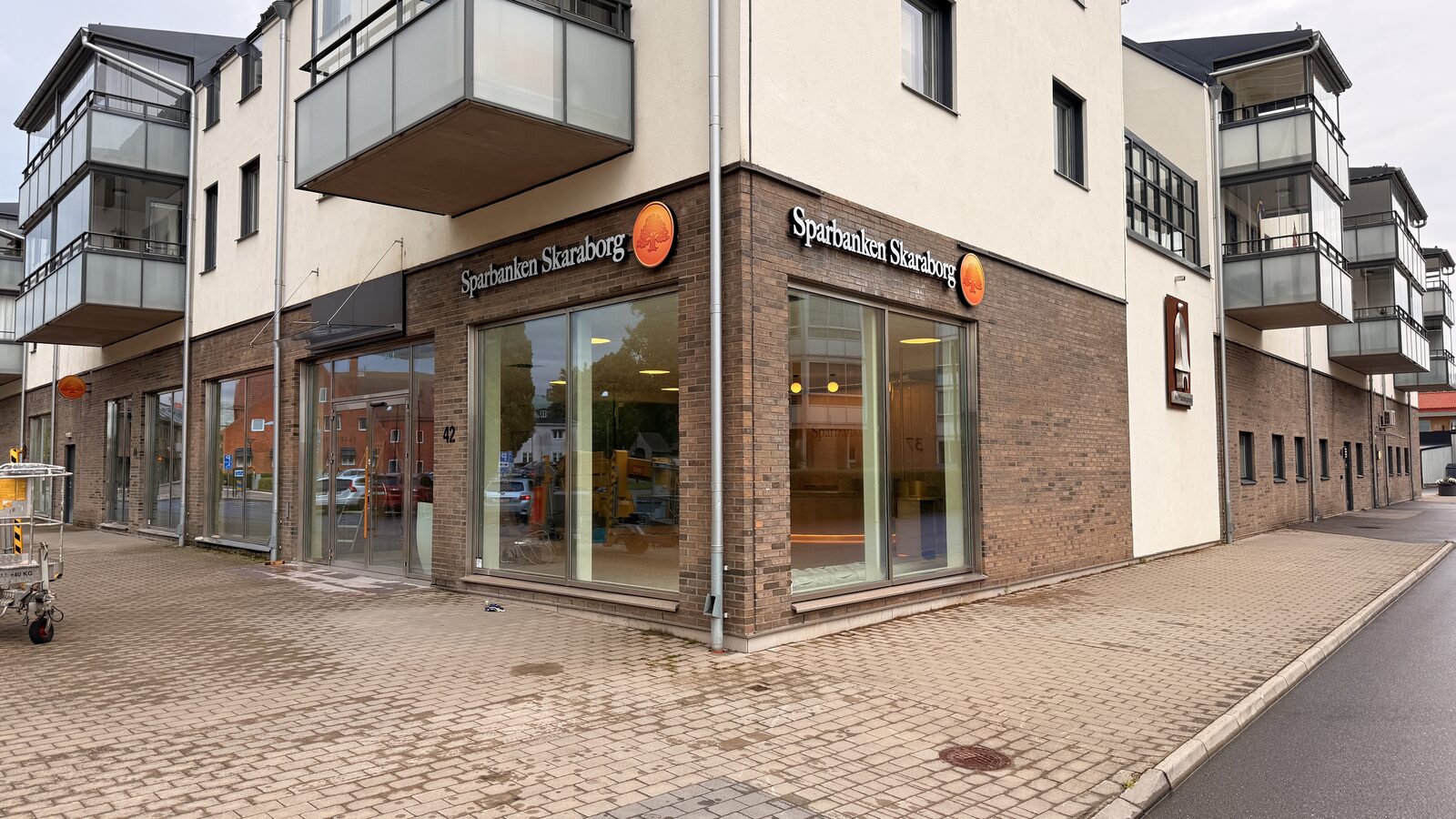 Skylt, Sparbanken Skaraborg